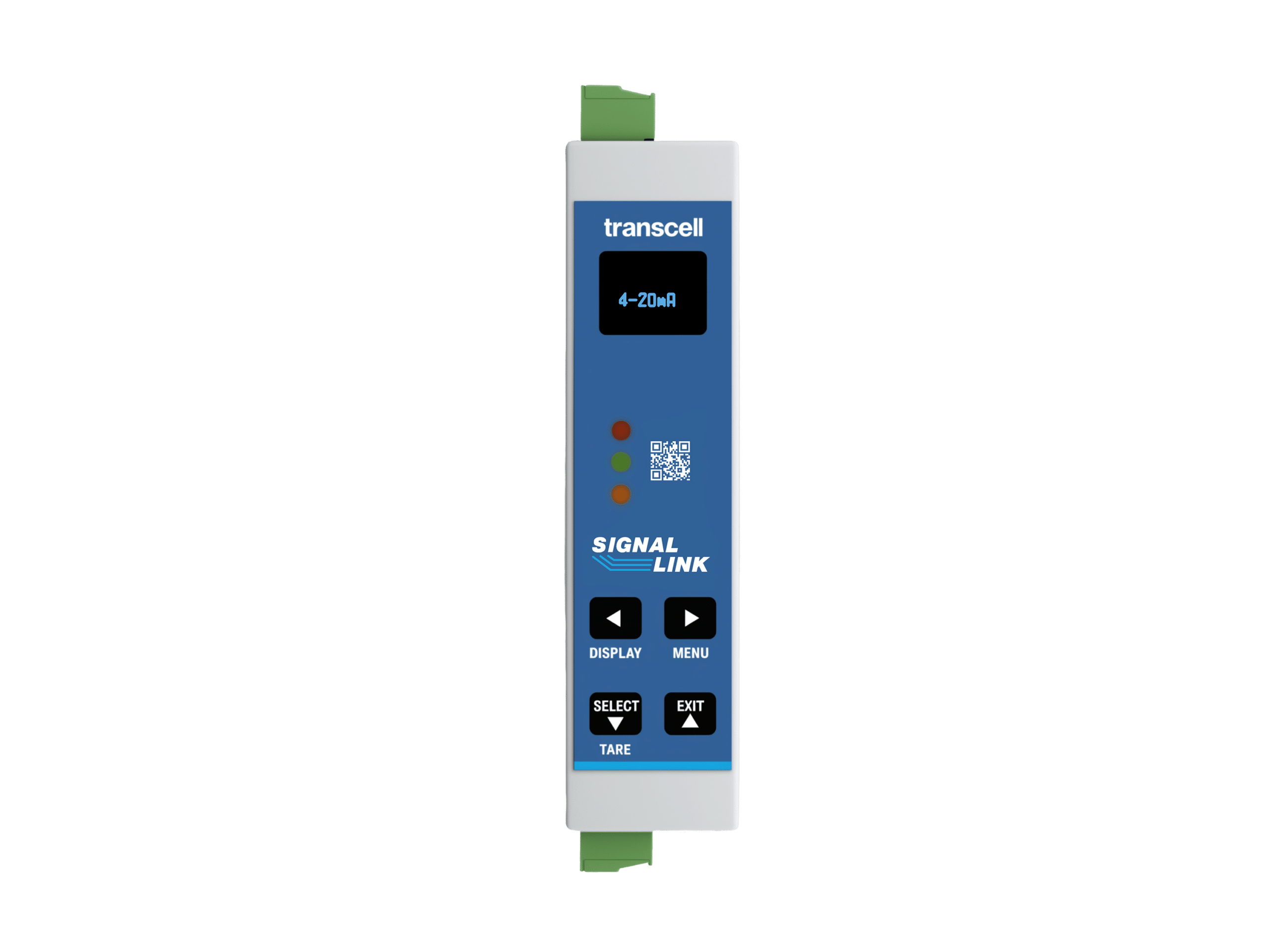 Signal Link front panel OLED display showing 4-20mA analog output mode