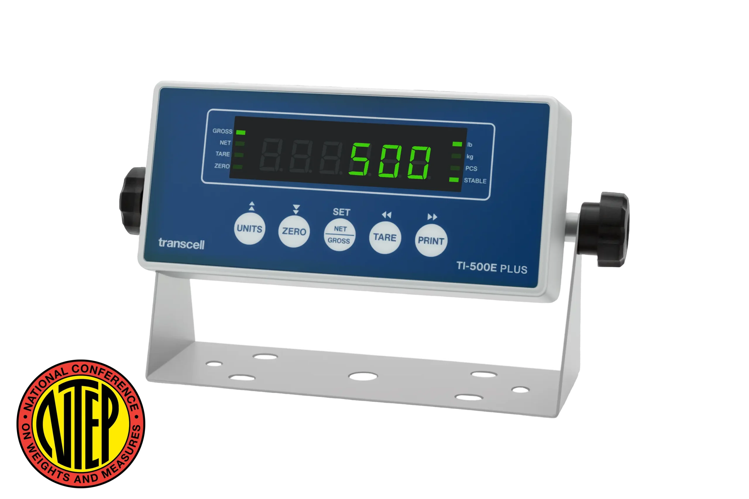 TI-500E Plus Basic NTEP Weighing Indicator - Angled