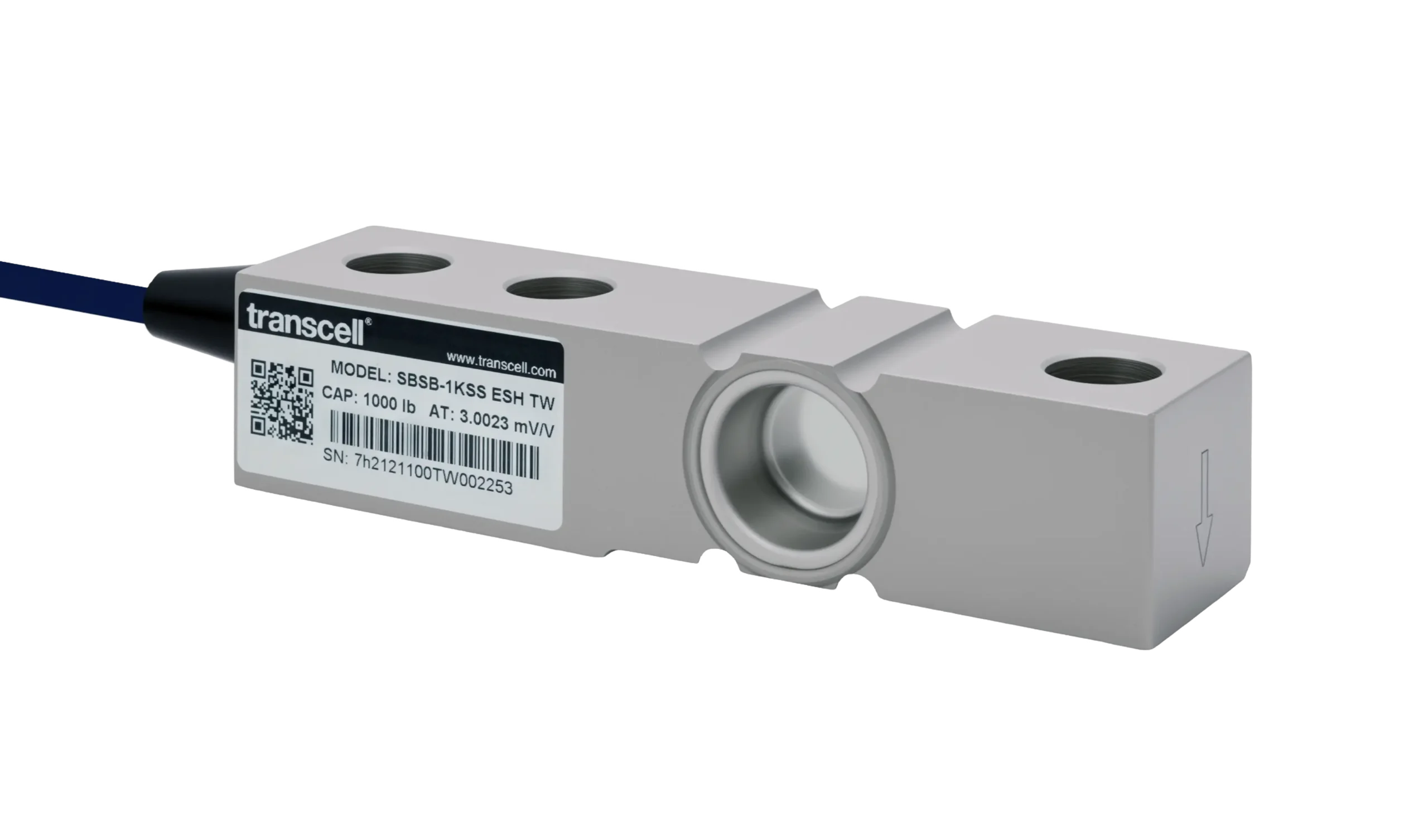 SBSB Series Single Ended Shear Beam Load Cell | Transcell