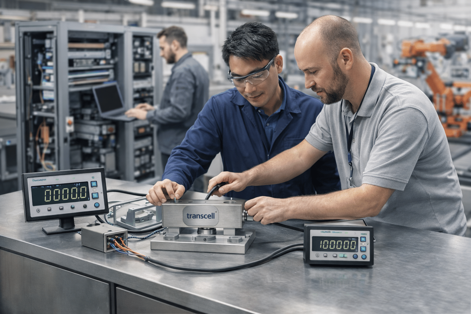 Transcell engineering support for OEM load cell integration and industrial weighing systems