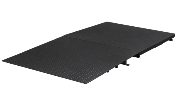 Guardian platform scale ramp transcell scale - angled view