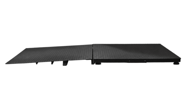 Guardian platform scale ramp transcell scale - side view