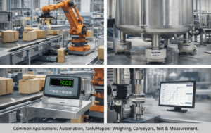 load cell application in different industries