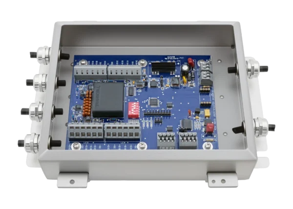 LCT-2 digital weight transmitter with enclosure open