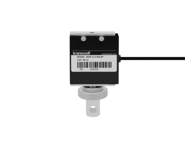 BAB-TLC 50lbf load cell front view for Chatillon DFS-R-ND, DFS II-R-ND, and TCD systems