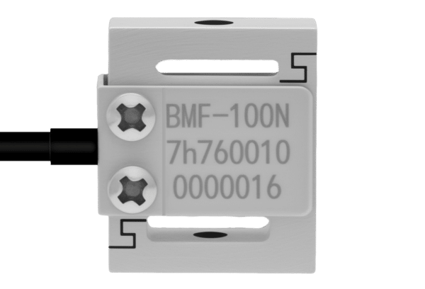Front view of micro S beam load cell