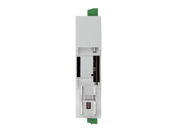 Transcell Signal Link DIN-rail signal conditioner, rear view