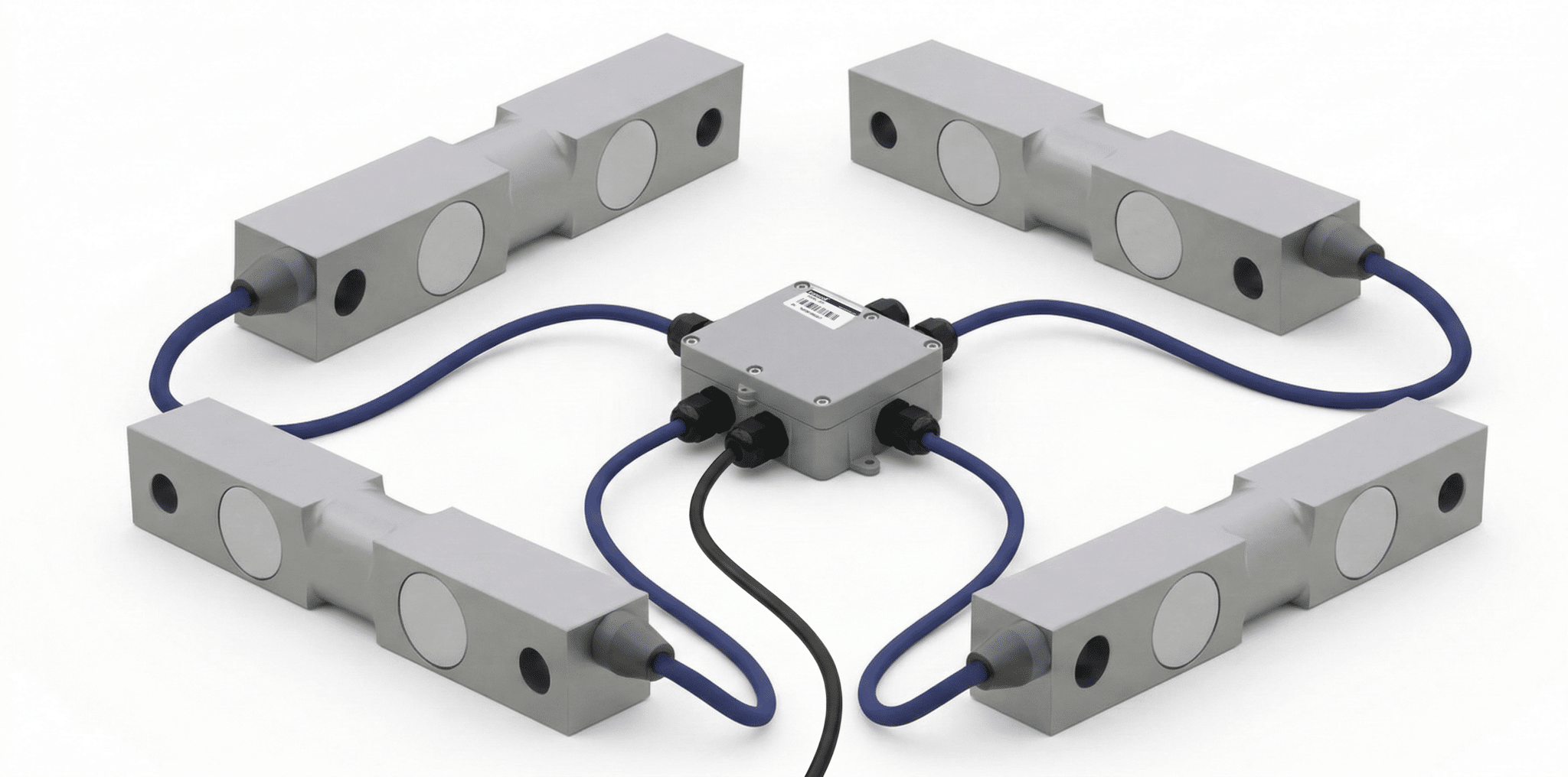 Double-Ended Shear Beam Load Cells | 2,500–75,000 lb | Transcell