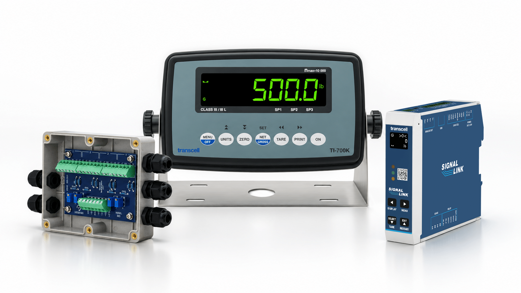 Transcell weighing instruments