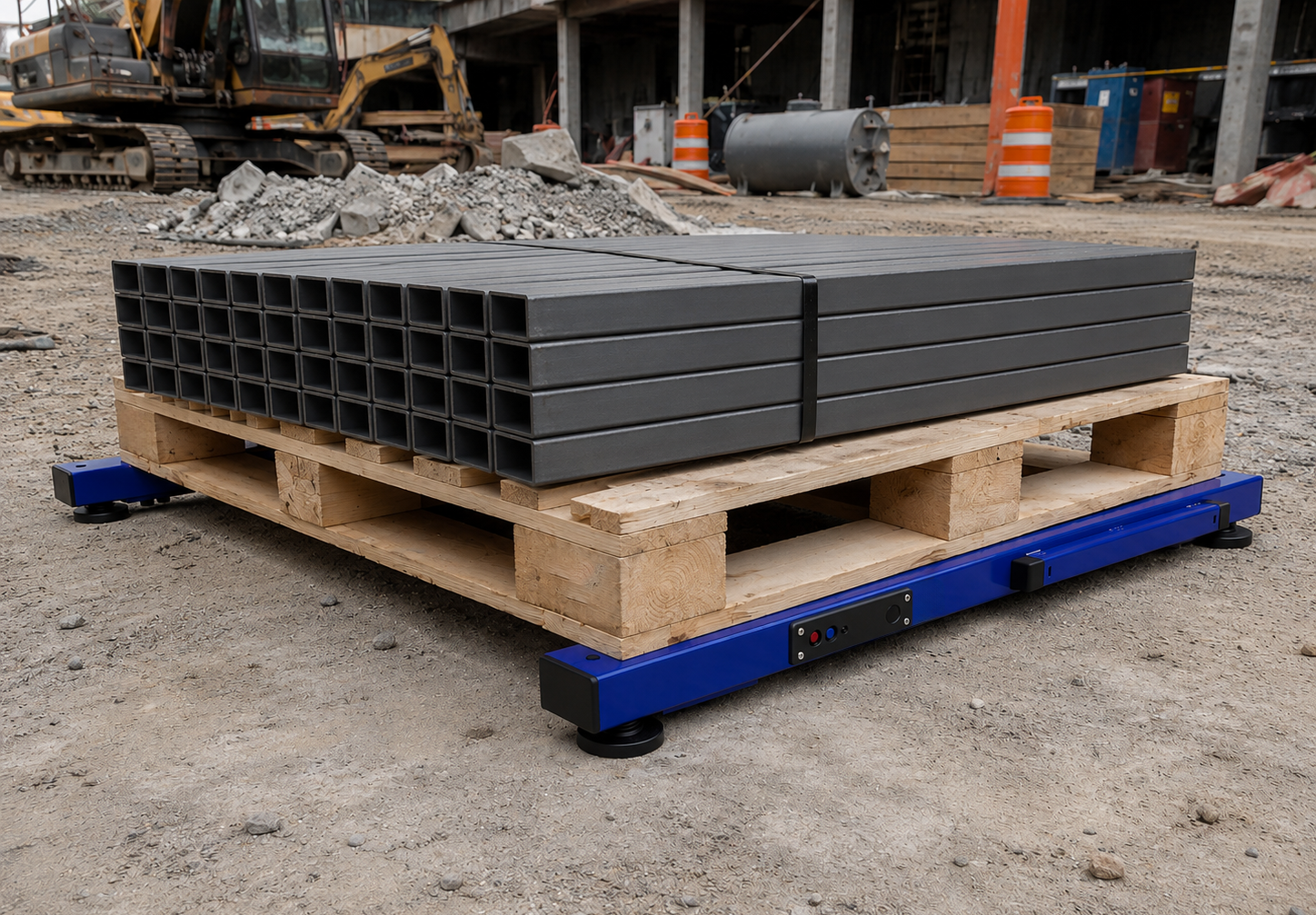 WB5040 weigh beams in use