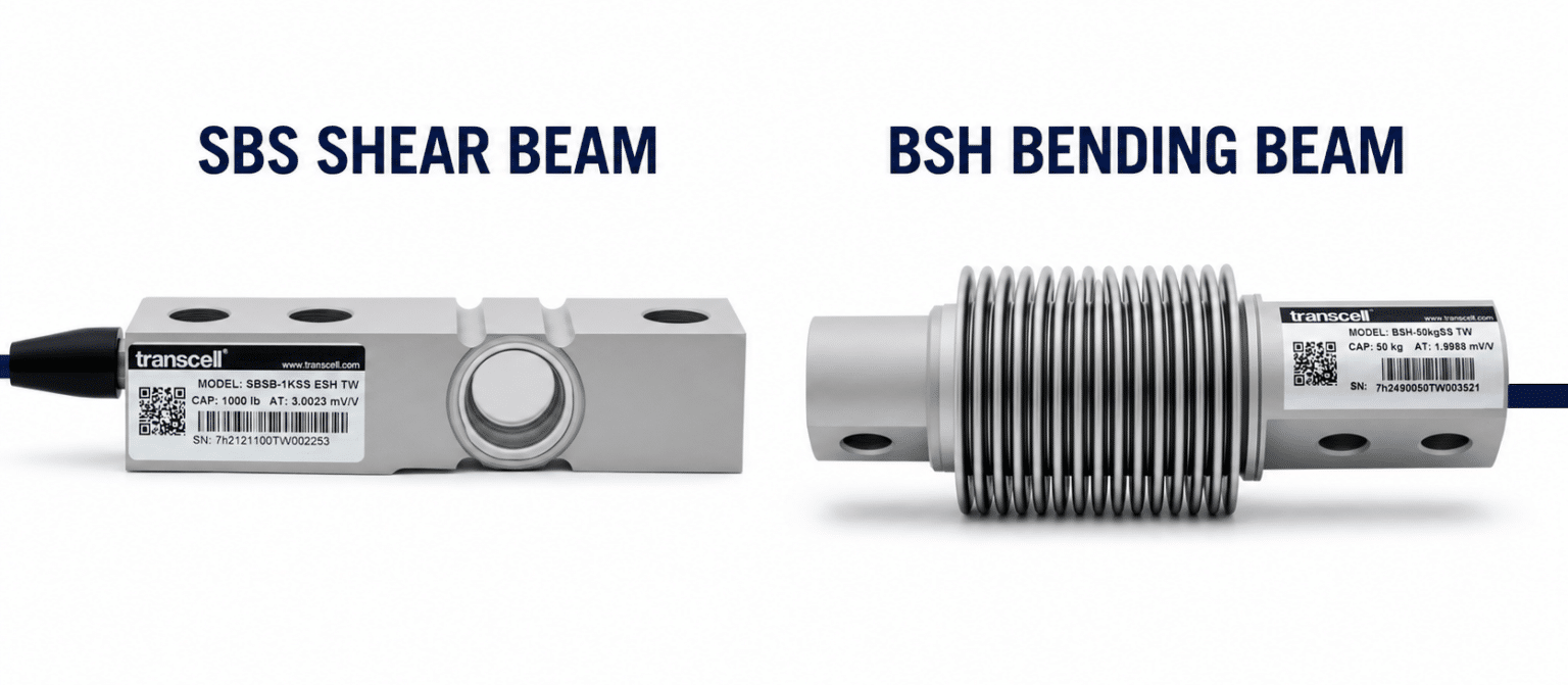 Shear Beam vs Bending Beam Load Cells | Selection Guide | Transcell