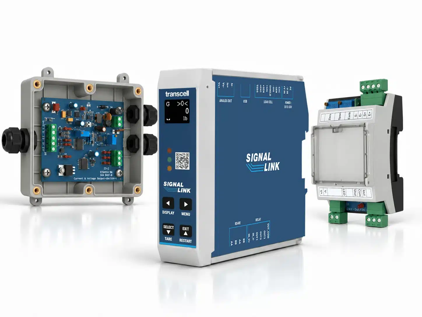 Transcell signal conditioners and amplifiers